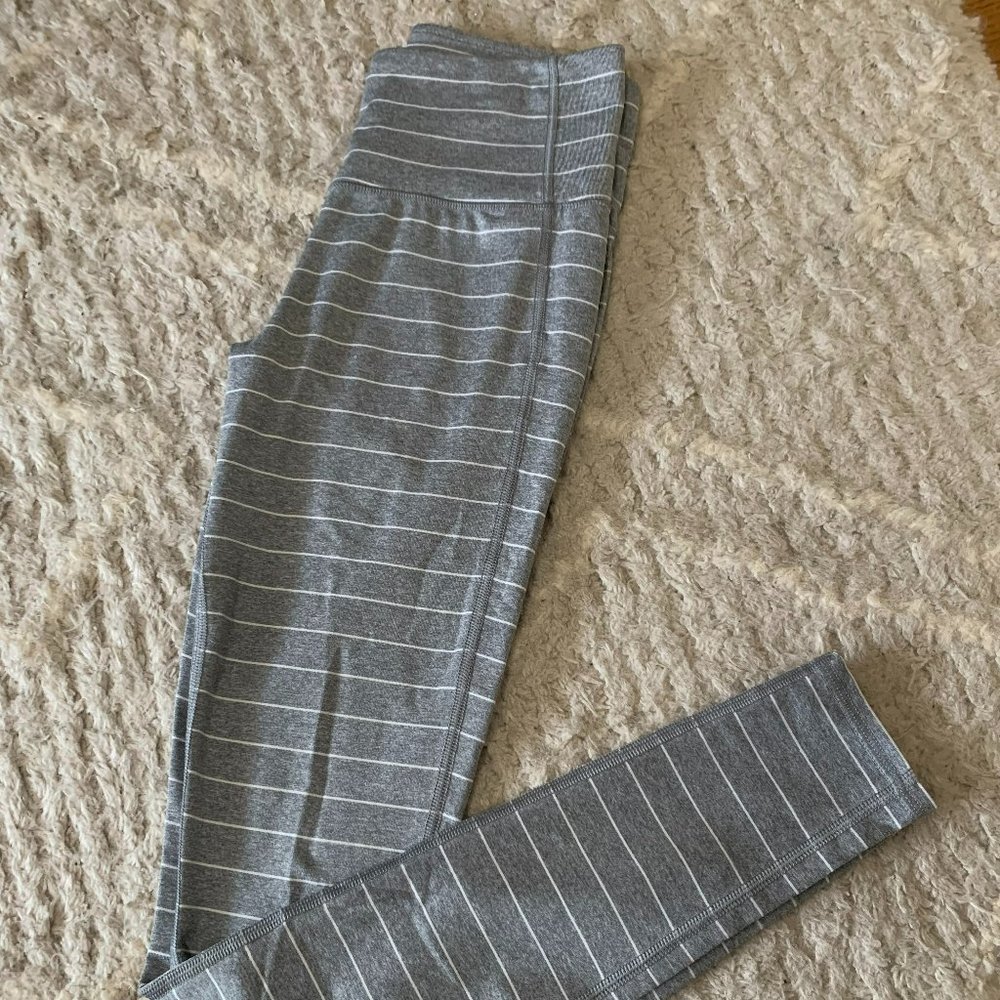 Athleta Chaturanga Striped Tight